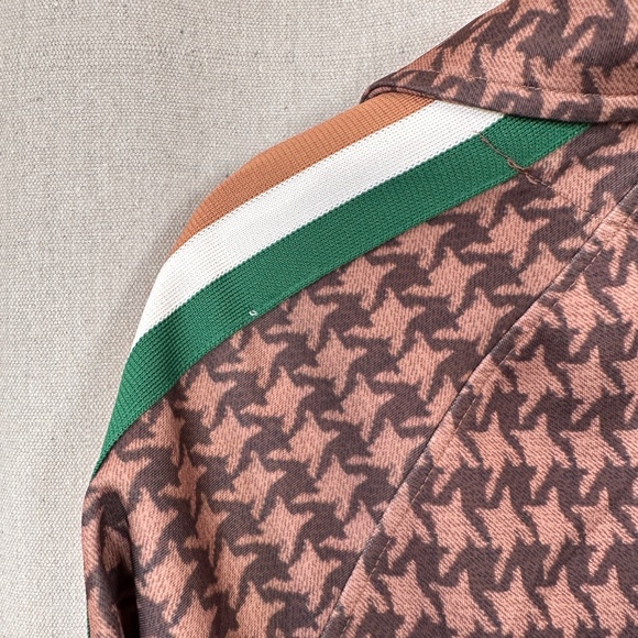 Pam and Gela Track Suit Houndstooth Jogger Set Jacket Joggers | Size M - Picture 11 of 16